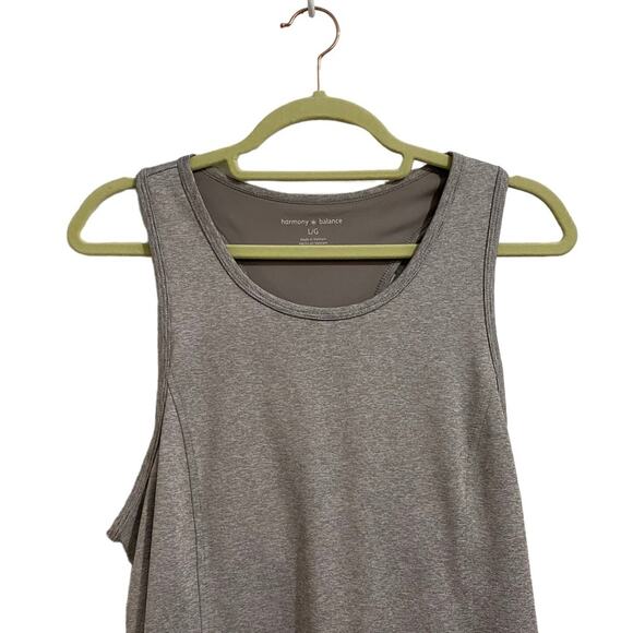 Harmony & Balance Gray Athletic Dress Sz L - Picture 2 of 8